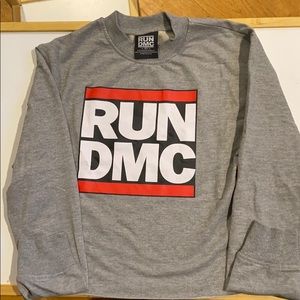 size XS Run Dmc crop top long sleeve